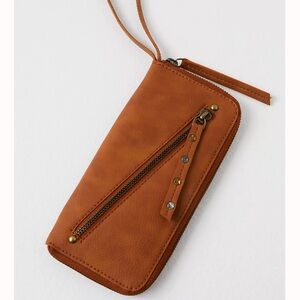 Free People Distressed Vegan Wallet